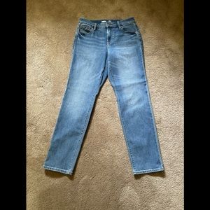 Old Navy slim straight high rise jeans